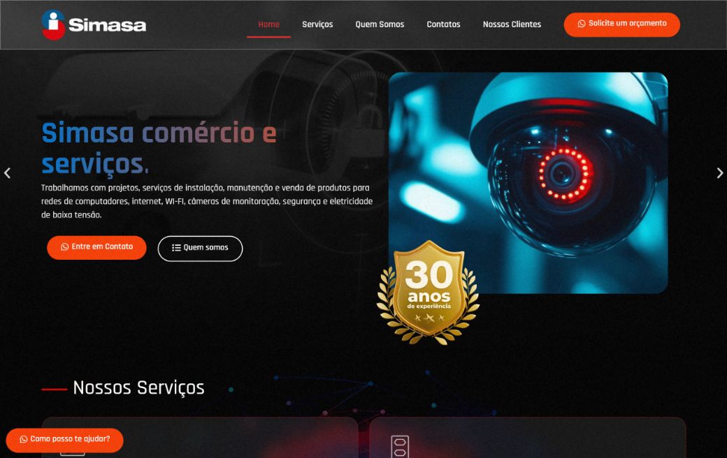 Home do site Simasa